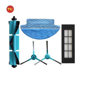 Cepillo <span class=keywords><strong>de</strong></span> rodillo principal, cepillo lateral, filtro <span class=keywords><strong>de</strong></span> vacío, almohadilla <span class=keywords><strong>de</strong></span> mopa para <span class=keywords><strong>Cecotec</strong></span> Conga 3090, pieza <span class=keywords><strong>de</strong></span> repuesto para <span class=keywords><strong>aspiradora</strong></span> Ultra Robot - Product Image 1