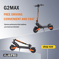 Neuerscheinung G2 Max 48V Hochgeschwindigkeits-Heckmotor Langstrecken-Offroad-Elektroroller für Erwachsene