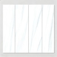 Carreaux de sol en porcelaine 800x2600x9mm, surface brillante, blanc ordinaire, pour salon, imperméables, écologiques, imitation brique murale