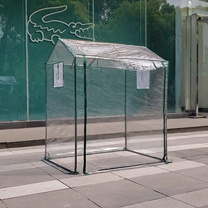 Succulent <b>Greenhouse</b> Rainproof Frost-Proof 150cm Steel Frame for Flowers Potted Plants <b>Tomato</b> Warming House Home Use - Product Image 3