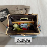 Großhandel Luxus-Clutch-Taschen für Damen aus PU-Leder, große Handtaschen, modische Muschel-Clip-Schultertaschen mit Kussverschluss