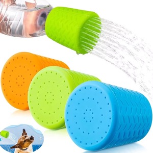 Portable <b>Pet</b> Shower Head Adjustable Silicone <b>Bath</b> Sprayer for Dogs and Cats Gentle Water Flow for Outdoor & Indoor <b>Pet</b> - Product Image 1