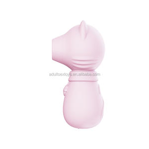 Cute <span class=keywords><strong>Kitty</strong></span> Shape altri prodotti per massaggi vibratore per succhiare il clitoride per le donne massaggiatore per il seno - Product Image 3