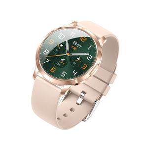 ساعة ذكية جديدة لعام 2025 طراز V93 للنساء بشاشة AMOLED مقاومة للماء IP68 مع مراقب لمعدل ضربات القلب وسوار من الفولاذ المقاوم للصدأ متوافقة مع أندرويد وآيفون - Product Image 3