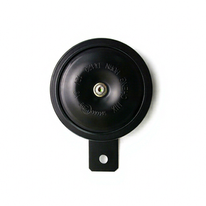Bocina K Star de 12V, Negra, Metálica, Universal para Motocicletas - Product Image 1