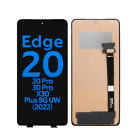 Écran de remplacement pour Motorola Edge 20 20pro 30pro X30 Plus 5G UW 2022, écran tactile de remplacement pour téléphone portable Moto