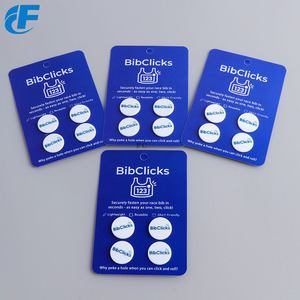 Les clips de bavette de numéro de marathon en résine réutilisable de vente chaude sont utilisés pour les courses de marathon et les événements cyclistes en plein air - Product Image 6