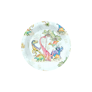 DAMAI - Juego de Platos de Papel Desechables con Diseño de Animales, Tema de Dinosaurios, para Fiestas Infantiles - Product Image 4