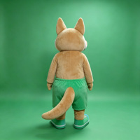 Disfraz de Mascota Animal Personalizado de Fábrica, MOQ 1 Pieza, Disfraz de Animal de Dibujos Animados con Forma Humana para Adultos, para Eventos y Fiestas