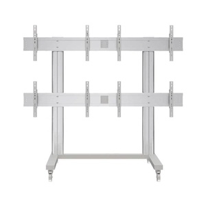 Soluzione di connessione Multi-schermo per tele e carrelli per conferenze regolabile in altezza da 30-55 pollici - Product Image 1