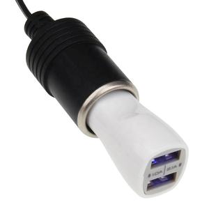 Mini adaptateur de chargeur de téléphone de voiture double USB 2.1A <span class=keywords><strong>charge</strong></span> rapide pour <span class=keywords><strong>iPhone</strong></span> Xiaomi HTC téléphone tablette chargeur de voiture <span class=keywords><strong>prise</strong></span> - Product Image 4