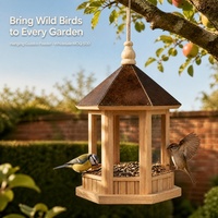 Nichoir extérieur en bois personnalisé pour oiseaux – Abri et cage en bois pour oiseaux – Maison en bois pour oiseaux