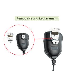 Handheld Mobile <b>Microphone</b> <b>Speaker</b> Mic Compatible For Vertex 8 Pin VX2500 VX2508 VX2208 VX2108 Radio - Product Image 3