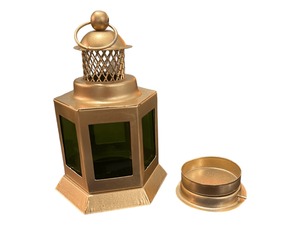 Lanterne décorative vintage de style antique pour bougies chauffe-plat, fabrication indienne, disponible à bon prix - Product Image 3