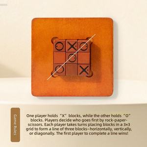 Juego <span class=keywords><strong>de</strong></span> <span class=keywords><strong>Mesa</strong></span> <span class=keywords><strong>de</strong></span> Empujar y Deslizar, Tic Tac Toe <span class=keywords><strong>de</strong></span> Madera, XO, Rompecabezas Deslizante, Juego <span class=keywords><strong>de</strong></span> Estrategia y Pensamiento Lógico para Niños y <span class=keywords><strong>Adultos</strong></span> - Product Image 5