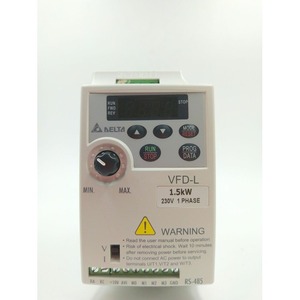 Variateur de fréquence VFD015L21W VFD-L pour moteur AC, 1,5 kW, 220 V, pour l'automatisation, best-seller - Product Image 1