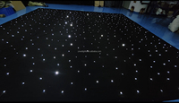 Rideau d'étoiles LED SMD, ciel nocturne, tissu en velours, écran matriciel, lumière de fond, fond de photographie