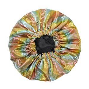 <strong>Flounce</strong> Double Layer Adjustable Hair Bonnet Night Sleep Head Cover for <strong>Ski</strong> Curly Springy Styling Shower Bathing AAB10 - Product Image 6