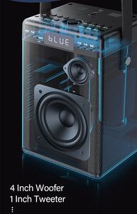 Altavoces Karaoke Portátiles BINKO W400 de 50w con Bluetooth y Capacidad para Dos Micrófonos Inalámbricos - Product Image 4