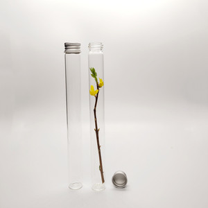 <span class=keywords><strong>Tube</strong></span> <span class=keywords><strong>à</strong></span> <span class=keywords><strong>essai</strong></span> en <span class=keywords><strong>verre</strong></span> de 20ml 16x150mm <span class=keywords><strong>avec</strong></span> <span class=keywords><strong>bouchon</strong></span> en aluminium doré - Product Image 3