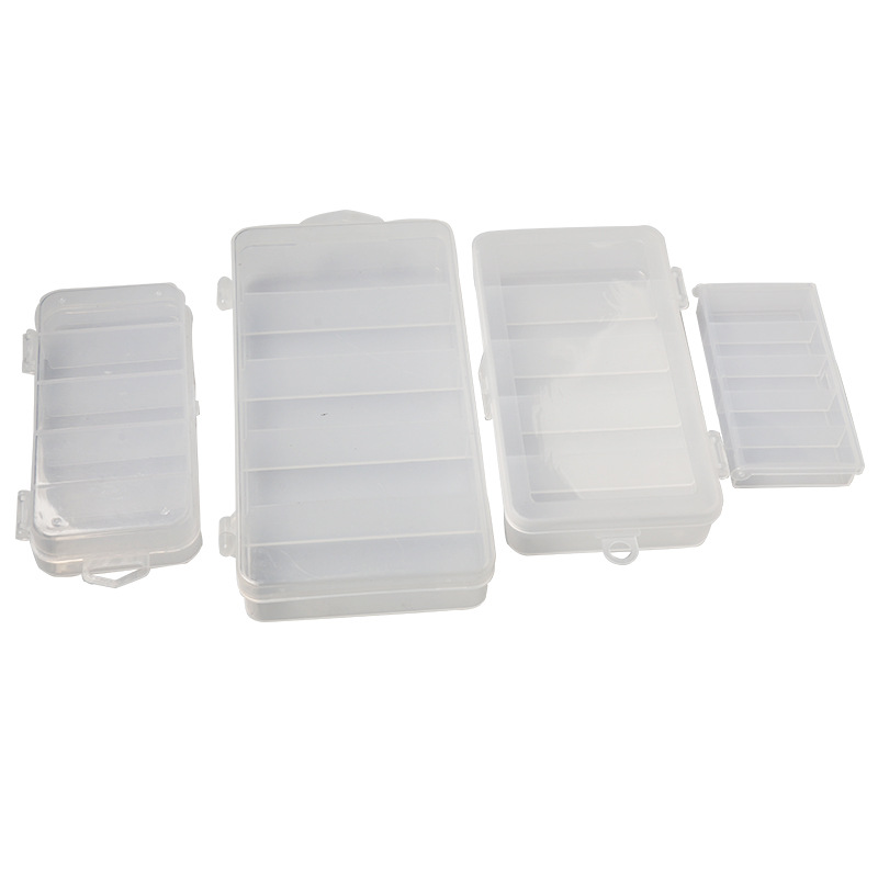 clear plastic tackle boxes bulk JUXYES Small Fishing Box Organizer with 4 Compartments Key features Material Pack Of 6 Clear Mini