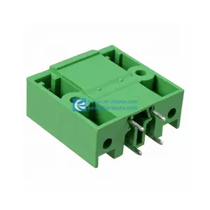 BOM Service VC0201510000G 2P Terminal Block Header Blade Pins Shrouded 4 Side 0.300in 7.62mm Vertical Through Hole VC020151