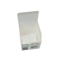Boîtes de papier en carton 350gsm Boîte de papier personnalisée Emballage petite boîte de papier pour bouteille d'huile essentielle Crème pour la peau