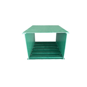 Haoyang Fiberglass Cable Trays Green Ventilated Perforated Trough For Cable Laying - Product Image 3