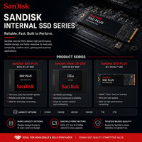 SSD Internal Sandisk NVMe & SATA SSD Penyimpanan Berkinerja Tinggi yang Andal