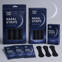 Bandes nasales sportives respirantes personnalisées, patch nasal anti-ronflement, meilleure respiration pour le sommeil, OEM