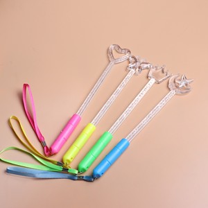Nouveau style de bâton lumineux LED en fibre optique scintillant pour événements, carnaval, Noël, concerts, bars, baguette étoile, jouet LED clignotant - Product Image 5