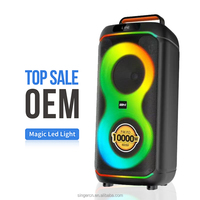 Altavoz Karaoke Portátil para Fiestas GD-2608 GD-2823, Altavoz Activo de Plástico, Reproductor de Música, Sistema de Audio, Altavoces para Fiestas