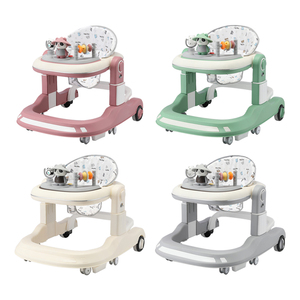 Kids Baby <strong>Walker</strong> with Wheels and <strong>Seat</strong> Sit-to-stand Learning <strong>Walker</strong> <strong>for</strong> Toddlers Made of Durable Plastic Frame - Product Image 1