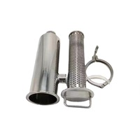 Équipement industriel de filtration d'élément filtrant de canalisation de l'acier inoxydable 304/316 fait sur commande