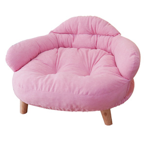Lit surélevé pour petits animaux d'intérieur avec housse de matelas amovible pour chatons et chiots - Product Image 1