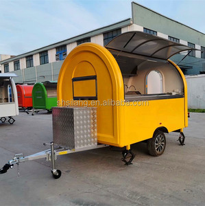 Camión de comida móvil Retro, remolque de comida de 7,5 pies para vendedores de Europa - Product Image 5