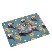 Tables Tapis Cuisine Accessoires Décor Restaurant Napperon Individuel Personnalisé OEM Imprimé Mdf Napperon En Bois pour Table À Manger