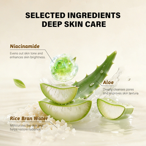 <span class=keywords><strong>Exfoliante</strong></span> <span class=keywords><strong>Facial</strong></span> Ampolla <span class=keywords><strong>Exfoliante</strong></span> Suave de Arroz Blanco y Negro, Suero <span class=keywords><strong>Facial</strong></span> para Eliminar Células Muertas de la <span class=keywords><strong>Piel</strong></span> y Puntos Negros, Cuidado <span class=keywords><strong>Facial</strong></span> - Product Image 3