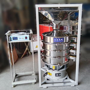 Hiệu quả cao siêu âm muối biển sỏi sữa bột siêu mịn bột siêu âm rung sàng với Phễu - Product Image 6