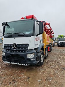 Camion Pompe Diesel Mercedes-Benz Actros 4143 52M 56M 59M, Moteur à Transmission Automatique, Modèle 2021, Productivité 18M/H, Moteur Écologique - Product Image 5