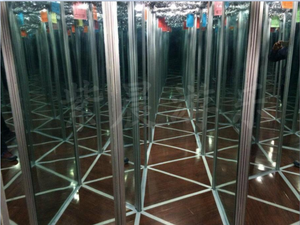 Labyrinthe de miroir de labyrinthe en cristal de vente directe d'usine avec la génération d'intérieur légère un labyrinthe de miroir pour Playhouse - Product Image 3