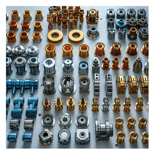 カスタム精密アルミニウムステンレス鋼鉄CNC機械加工部品OEM金属フライス旋盤サービス厳格な許容精度