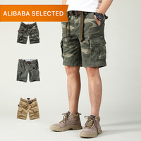 Fabricant de shorts MTR3414, vente en gros, shorts cargo camouflage personnalisés de haute qualité, shorts pour hommes grandes tailles