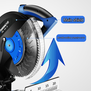 Sierra Ingletadora Profesional de 2200w y 255 mm, Nuevo Diseño Compuesto para Aluminio y Madera - Product Image 4