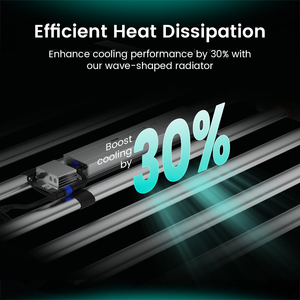 Lámpara de <span class=keywords><strong>Cultivo</strong></span> LED Trilite de 800W COB de Aluminio IP54 de Espectro Completo y Regulable <span class=keywords><strong>para</strong></span> <span class=keywords><strong>Cultivo</strong></span> en Interiores y Apoyo al Floración - Product Image 2