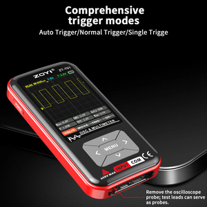 Osciloscopio Digital ZOYI ZT-701, Multímetro, Ancho de Banda de 5MHZ, 2 Canales, Multímetro 2 en 1, Medidor AVO - Product Image 5