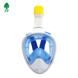 Máscara de mergulho infantil barata para crianças, máscara de mergulho facial completa para mergulho com snorkel, fabricada na China, novo design