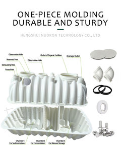 Bio réservoir <span class=keywords><strong>septique</strong></span> moulé par SMC de la fibre de verre FRP GRP pour le traitement des eaux usées - Product Image 5