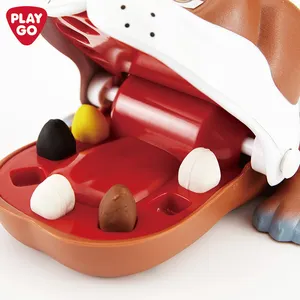 PLAYGODOG Tiger And Dog Filling DIY Clay Set Unisex Colored Clay For Children's Dental Care Toys