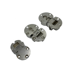 Charnières pliables en alliage de zinc pour portes de placards de cuisine, salon, bureau à domicile, appartement, et pour les applications en supermarché - Product Image 2